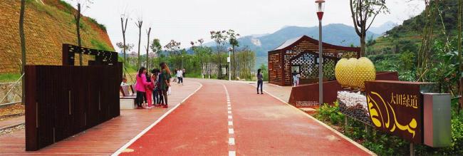 BIM建筑|陌上花开的乡土景不雅——福建年夜田绿道计划设计 / 上海选泉设计