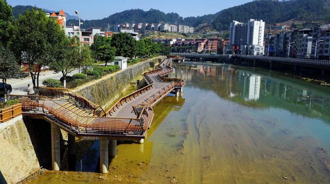 BIM建筑|陌上花开的乡土景不雅——福建年夜田绿道计划设计 / 上海选泉设计