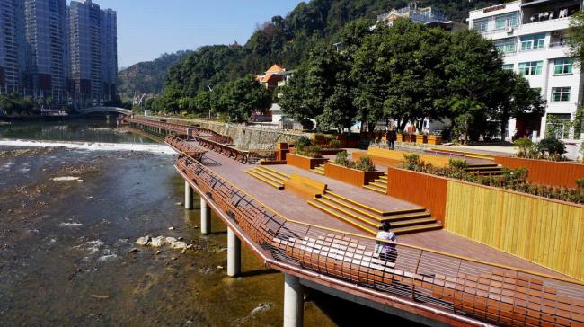 BIM建筑|陌上花开的乡土景不雅——福建年夜田绿道计划设计 / 上海选泉设计