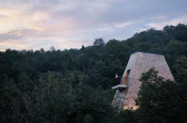 BIM建筑|山谷中的守看——一览居 / 中国美术学院景致建筑设计研讨总院-BIM建筑网