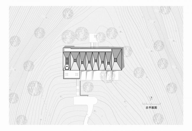 BIM建筑|山谷中的守看——一览居 / 中国美术学院景致建筑设计研讨总院