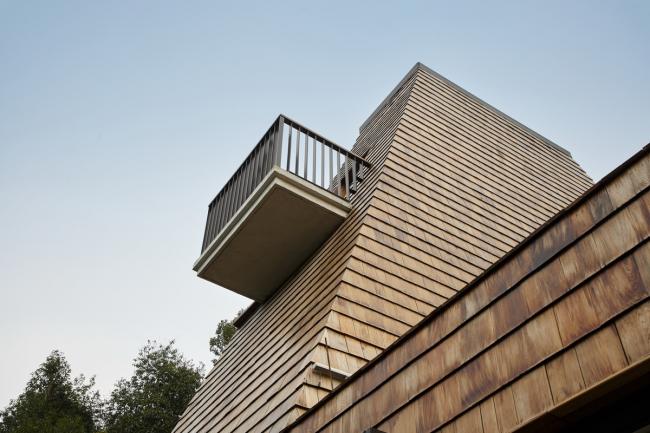 BIM建筑|山谷中的守看——一览居 / 中国美术学院景致建筑设计研讨总院