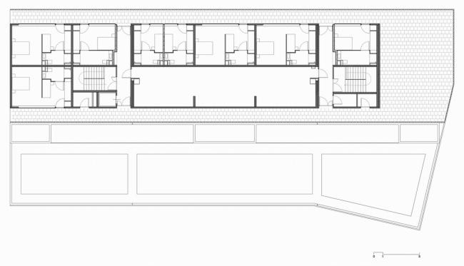 BIM建筑|高耸于年夜海之上，闪烁着赭色珊瑚的深邃深挚：海洋不雅测站国际住宿中间