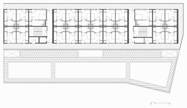BIM建筑|高耸于年夜海之上，闪烁着赭色珊瑚的深邃深挚：海洋不雅测站国际住宿中间