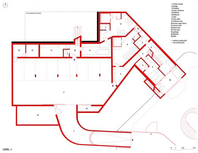BIM建筑|葡萄庄园，郁郁葱葱：意年夜利北部度假屋