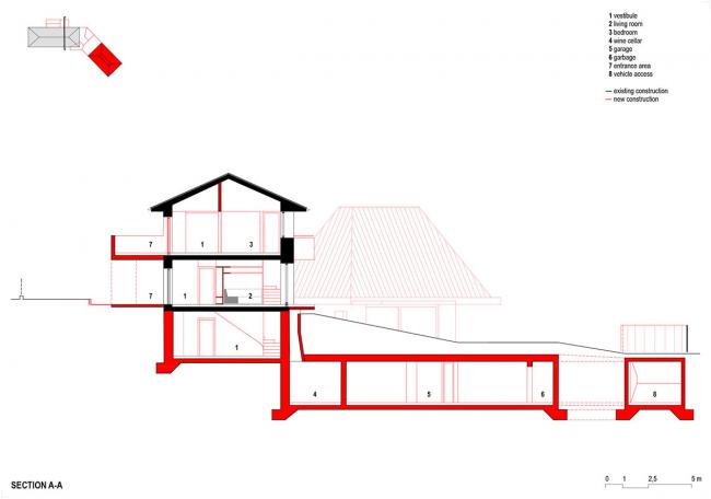 BIM建筑|葡萄庄园，郁郁葱葱：意年夜利北部度假屋