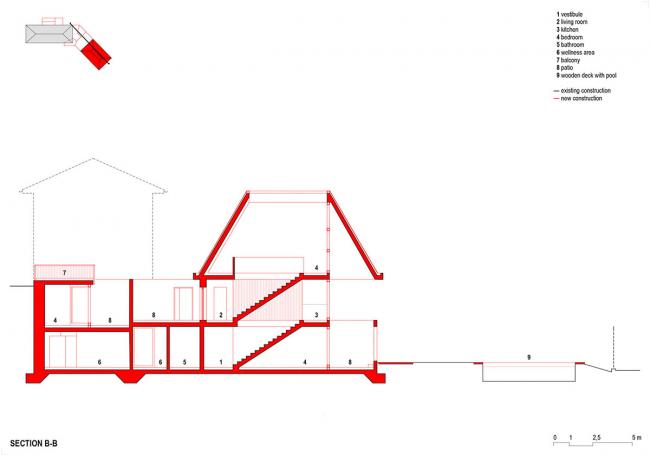 BIM建筑|葡萄庄园，郁郁葱葱：意年夜利北部度假屋