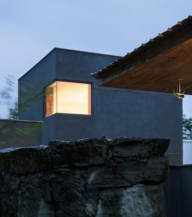 BIM建筑|雨宅·木工的家 / 小写建筑事务所