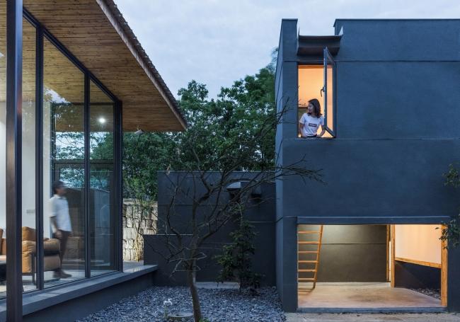 BIM建筑|雨宅·木工的家 / 小写建筑事务所