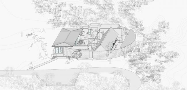 BIM建筑|雨宅·木工的家 / 小写建筑事务所