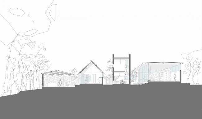 BIM建筑|雨宅·木工的家 / 小写建筑事务所