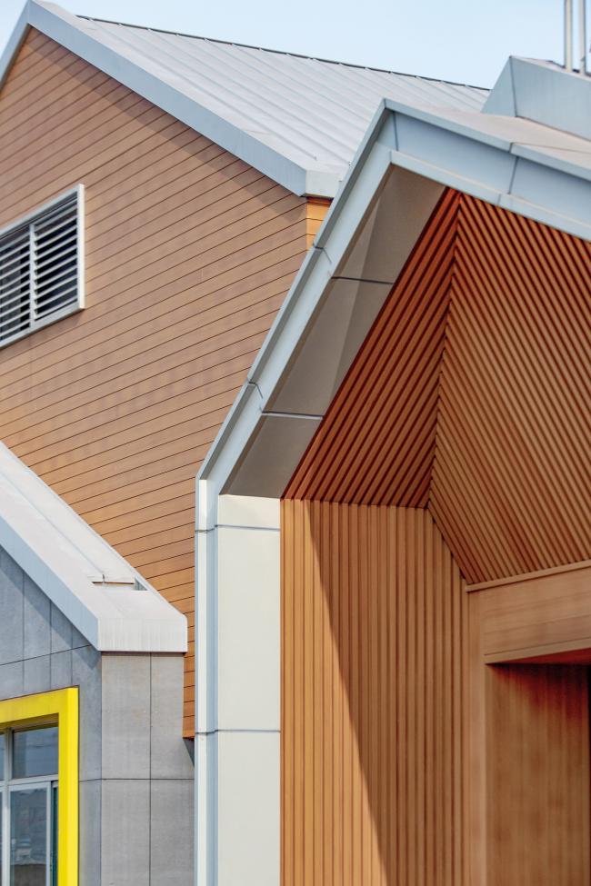 BIM建筑|五彩斑斓的“村”小板屋——重庆约克北郡幼儿园 / IDO元象建筑