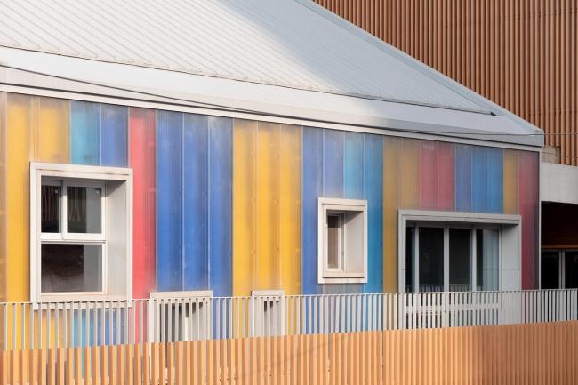 BIM建筑|五彩斑斓的“村”小板屋——重庆约克北郡幼儿园 / IDO元象建筑