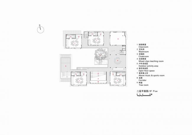 BIM建筑|五彩斑斓的“村”小板屋——重庆约克北郡幼儿园 / IDO元象建筑