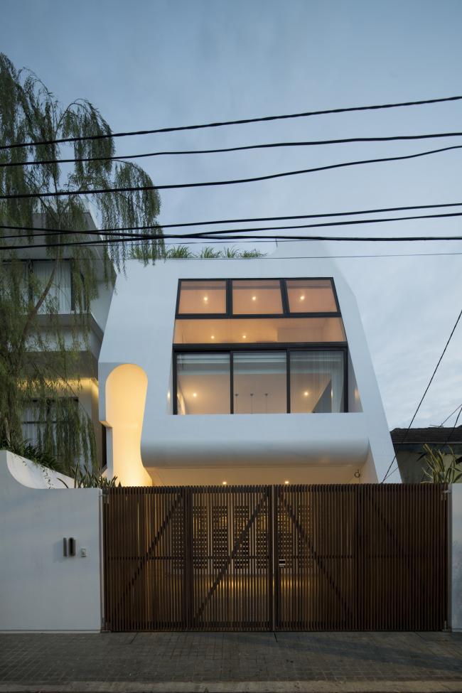 BIM建筑|别有洞天，柔和曲线勾画的纯白雕塑