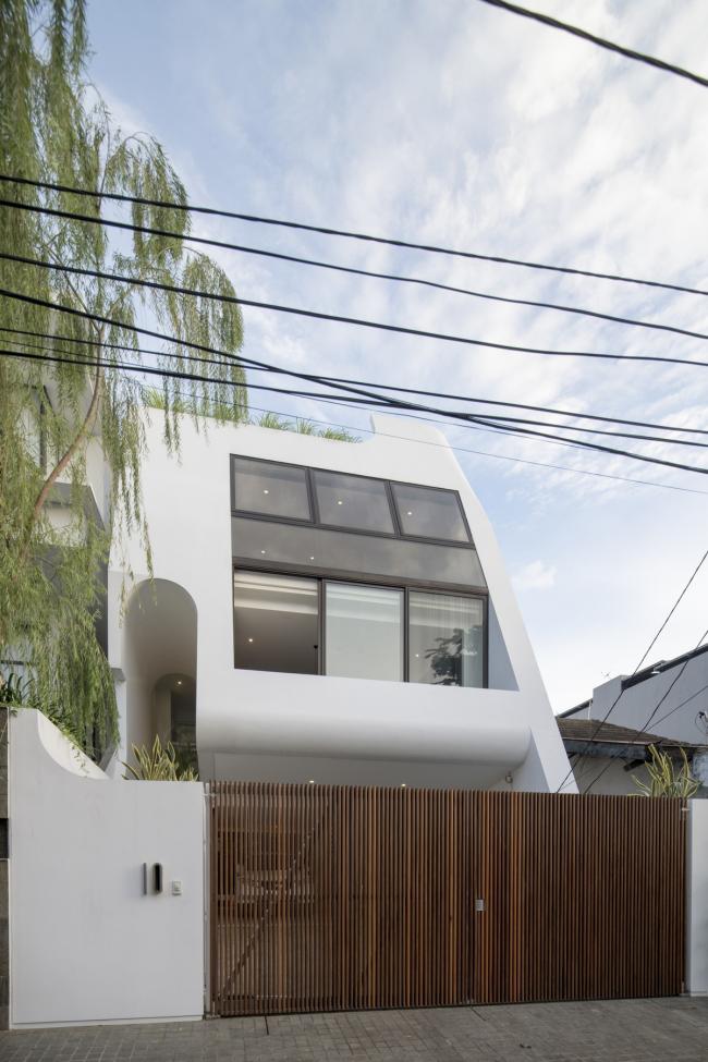 BIM建筑|别有洞天，柔和曲线勾画的纯白雕塑