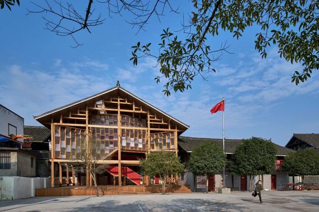 BIM建筑|片片黒瓦,融进传统村:高步书屋 / 喷鼻港中文年夜学建筑学院 Condition Lab BIM建筑|片片黒瓦,融进传统村:高步书屋 / 喷鼻港中文年夜学建筑学院 Condition Lab