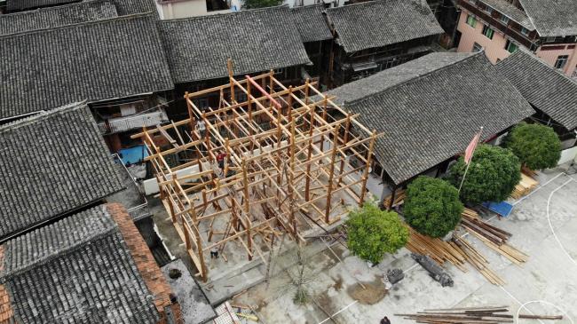 BIM建筑|片片黒瓦,融进传统村:高步书屋 / 喷鼻港中文年夜学建筑学院 Condition Lab BIM建筑|片片黒瓦,融进传统村:高步书屋 / 喷鼻港中文年夜学建筑学院 Condition Lab