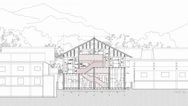 BIM建筑|片片黒瓦,融进传统村:高步书屋 / 喷鼻港中文年夜学建筑学院 Condition Lab BIM建筑|片片黒瓦,融进传统村:高步书屋 / 喷鼻港中文年夜学建筑学院 Condition Lab