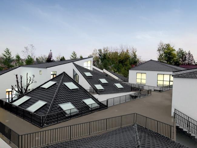 BIM建筑|水乡韵味，一看无际的平原上蜂拥闪烁的“星星”：江苏省北沙幼儿园 / Crossboundaries