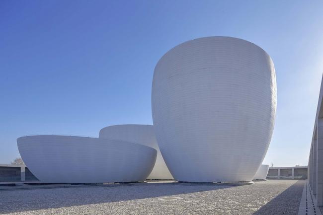 BIM建筑|极简翰墨勾画出的留白：邢窑博物馆 / 言川建筑