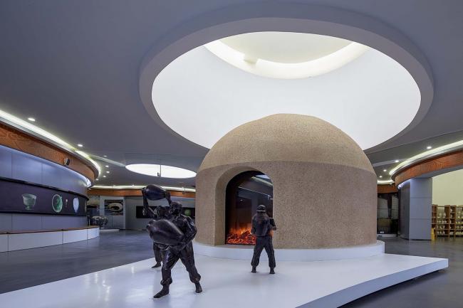 BIM建筑|极简翰墨勾画出的留白：邢窑博物馆 / 言川建筑