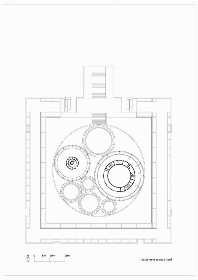 BIM建筑|极简翰墨勾画出的留白：邢窑博物馆 / 言川建筑
