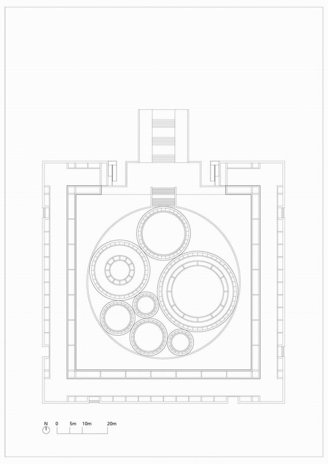 BIM建筑|极简翰墨勾画出的留白：邢窑博物馆 / 言川建筑