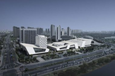 BIM建筑|淮安市城市博物馆、藏书楼、文化馆、美术馆 / 同济年夜学建筑设计研讨院-BIM建筑网