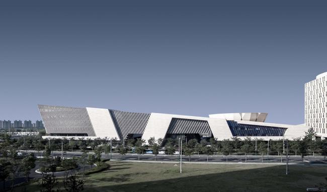 BIM建筑|淮安市城市博物馆、藏书楼、文化馆、美术馆 / 同济年夜学建筑设计研讨院