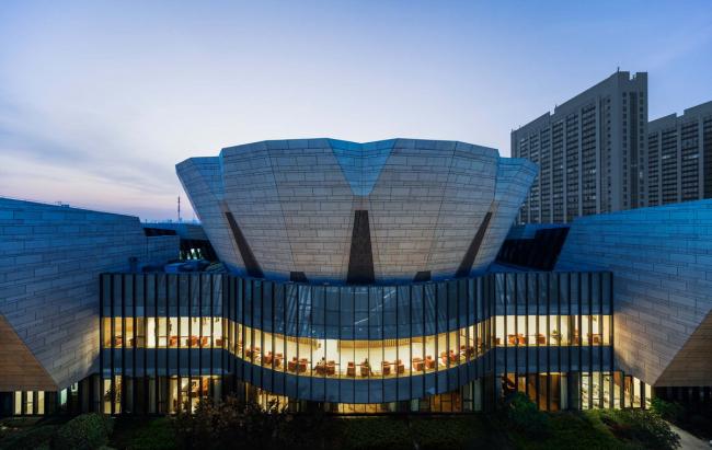 BIM建筑|淮安市城市博物馆、藏书楼、文化馆、美术馆 / 同济年夜学建筑设计研讨院