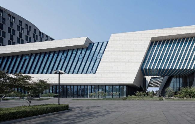 BIM建筑|淮安市城市博物馆、藏书楼、文化馆、美术馆 / 同济年夜学建筑设计研讨院