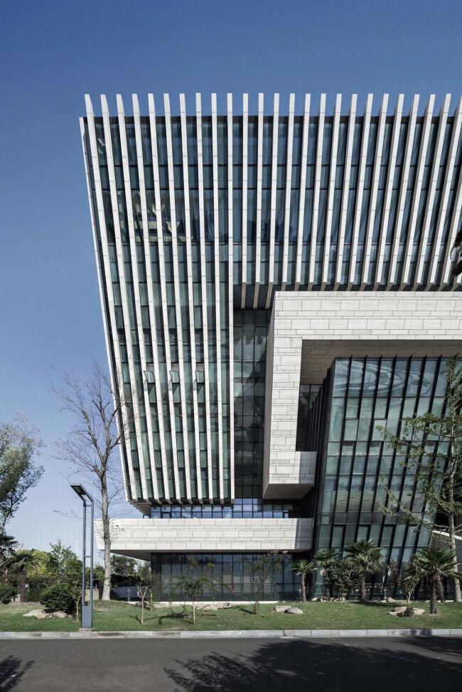 BIM建筑|淮安市城市博物馆、藏书楼、文化馆、美术馆 / 同济年夜学建筑设计研讨院