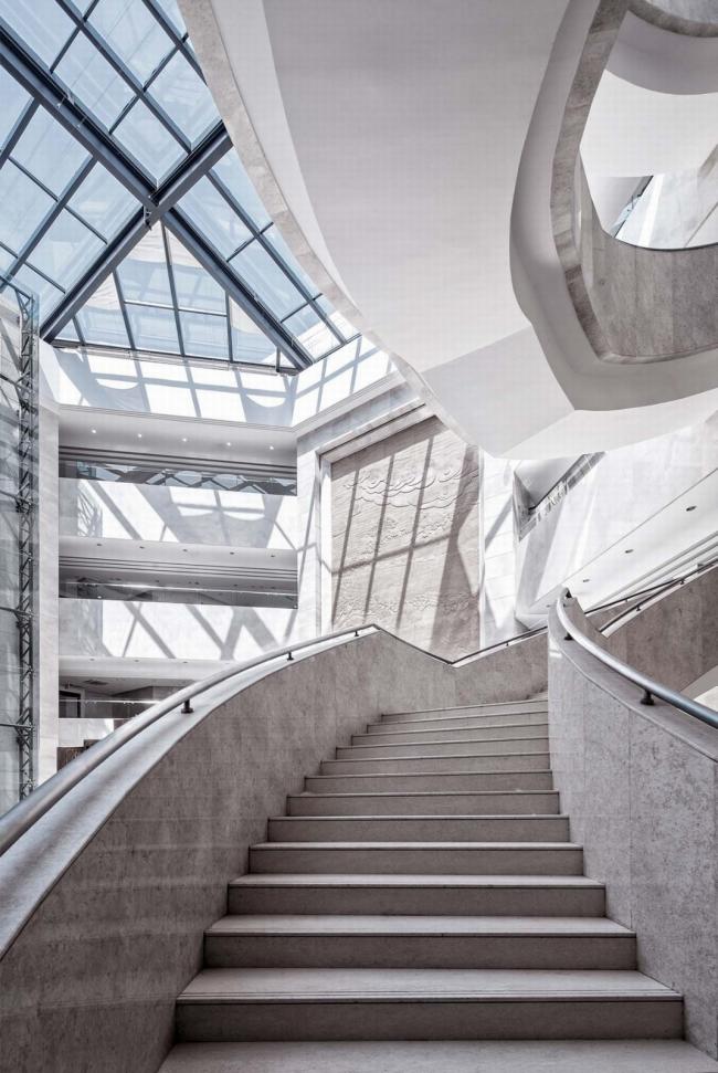 BIM建筑|淮安市城市博物馆、藏书楼、文化馆、美术馆 / 同济年夜学建筑设计研讨院