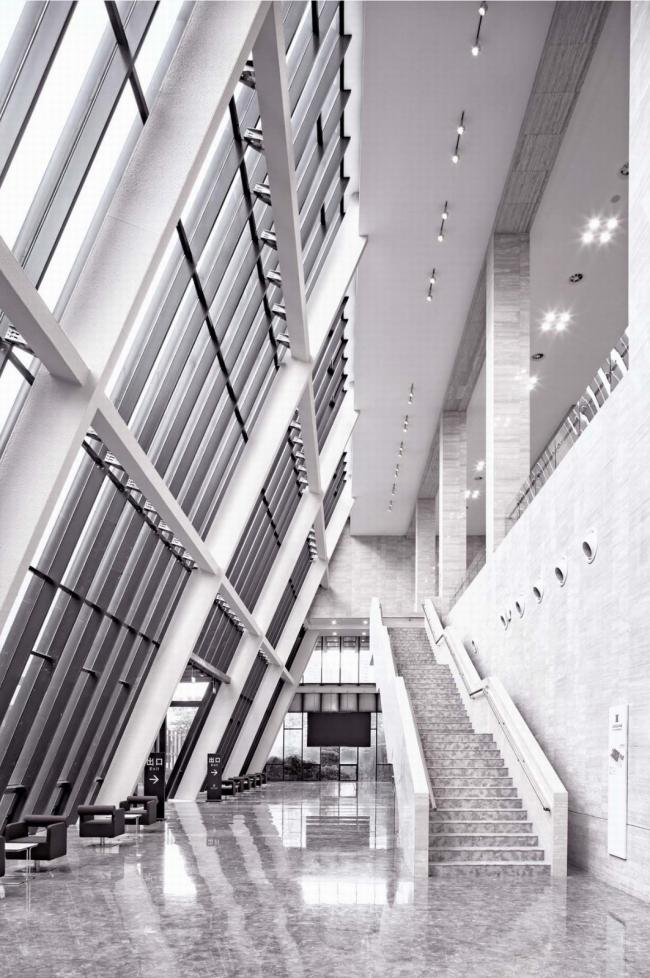 BIM建筑|淮安市城市博物馆、藏书楼、文化馆、美术馆 / 同济年夜学建筑设计研讨院