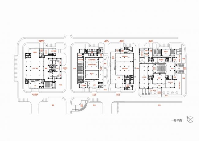 BIM建筑|淮安市城市博物馆、藏书楼、文化馆、美术馆 / 同济年夜学建筑设计研讨院
