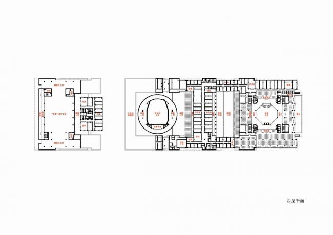 BIM建筑|淮安市城市博物馆、藏书楼、文化馆、美术馆 / 同济年夜学建筑设计研讨院