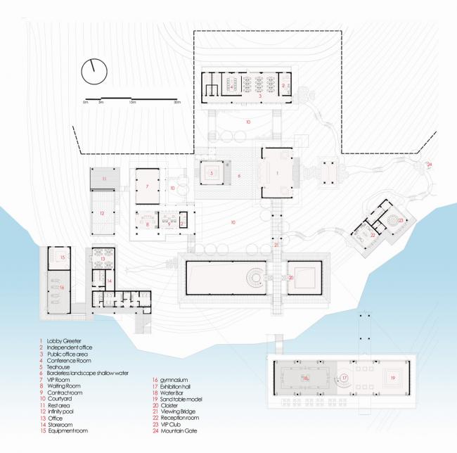 BIM建筑|山中院落：拾野艺术空间 / M.A.O.