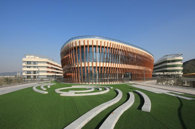 BIM建筑|西塞山前的“白鹭”：上海交年夜教导团体（湖州）帕丁顿双语黉舍 / 思序设计