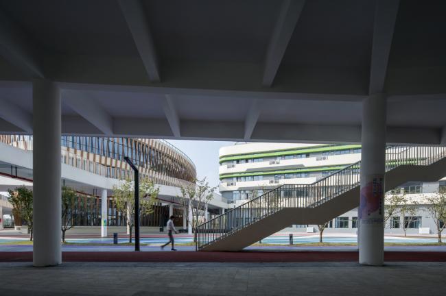 BIM建筑|西塞山前的“白鹭”：上海交年夜教导团体（湖州）帕丁顿双语黉舍 / 思序设计