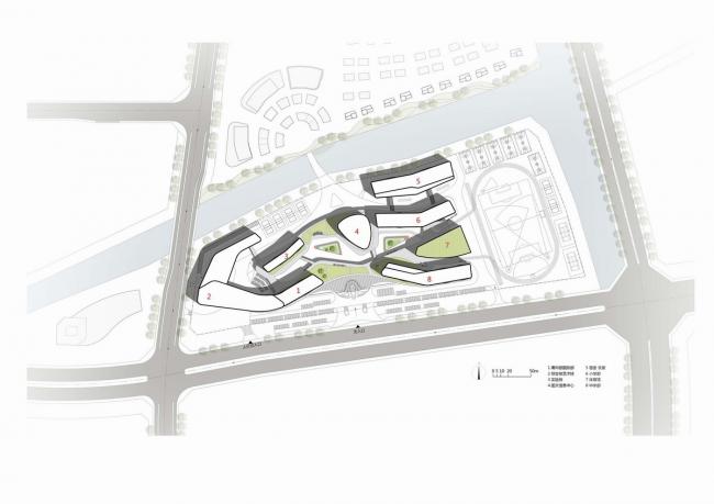 BIM建筑|西塞山前的“白鹭”：上海交年夜教导团体（湖州）帕丁顿双语黉舍 / 思序设计