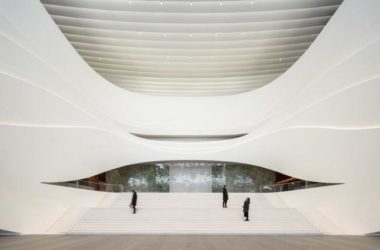 BIM建筑|如佳丽鱼般曼妙，丝绸之路文化交换中间西厅 / WAY Studio-BIM建筑网