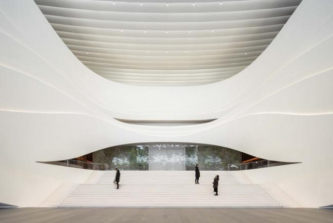 BIM建筑|如佳丽鱼般曼妙，丝绸之路文化交换中间西厅 / WAY Studio