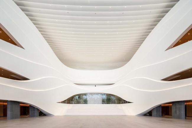 BIM建筑|如佳丽鱼般曼妙，丝绸之路文化交换中间西厅 / WAY Studio