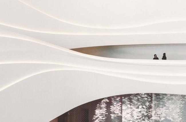 BIM建筑|如佳丽鱼般曼妙，丝绸之路文化交换中间西厅 / WAY Studio