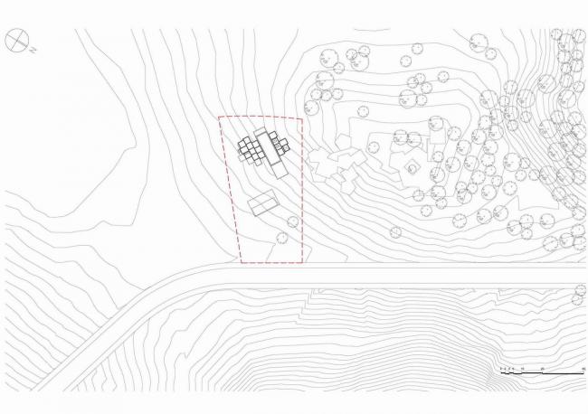 BIM建筑|一览山远海阔！像素化体块堆叠而成的纯白T台别墅