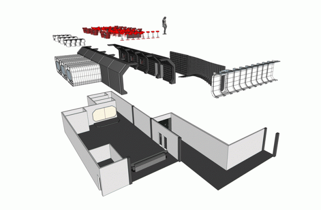 BIM建筑|关于宇宙止境酒吧的假说 / 杭州北堂空间设计