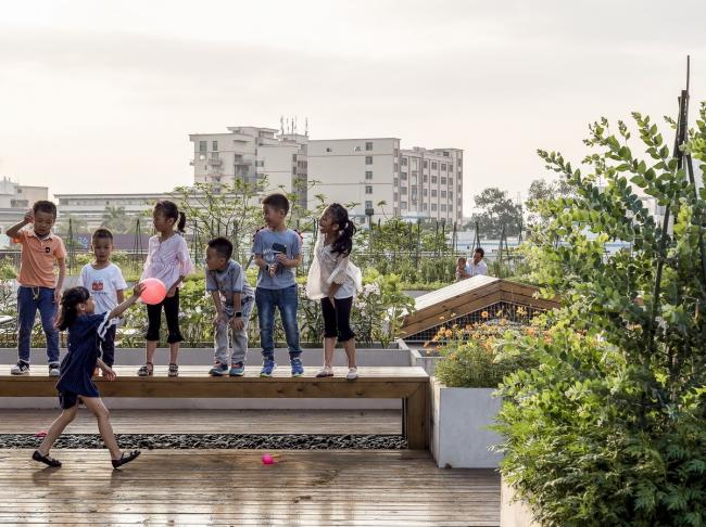 BIM建筑|城市之中的一抹抹绿意：莳植平台和体验馆 / 墨照建筑设计事务所