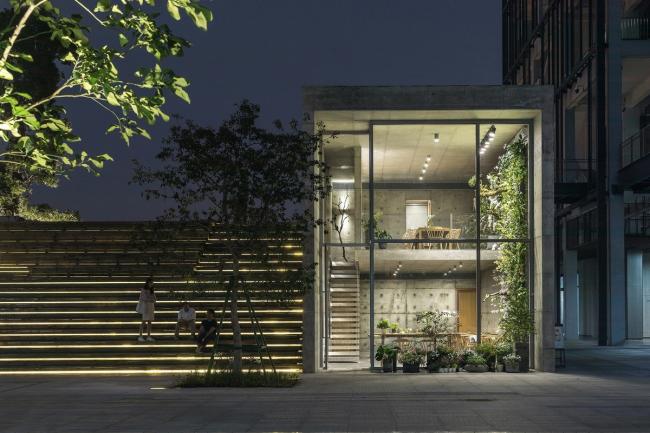 BIM建筑|城市之中的一抹抹绿意：莳植平台和体验馆 / 墨照建筑设计事务所