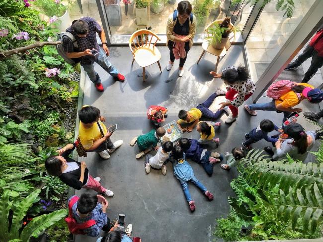 BIM建筑|城市之中的一抹抹绿意：莳植平台和体验馆 / 墨照建筑设计事务所